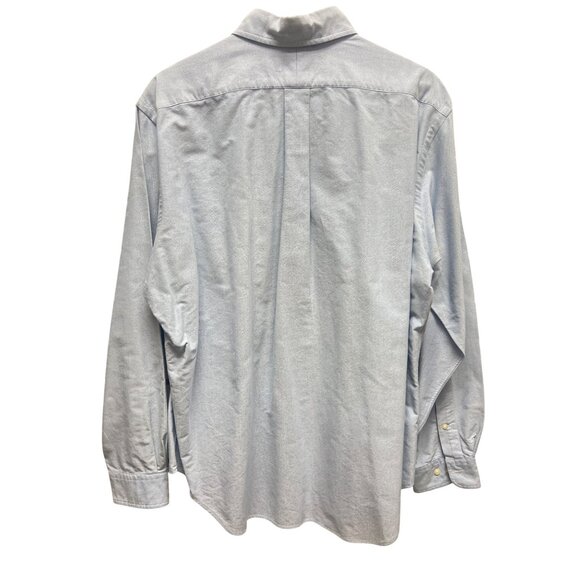 Ralph Lauren Light Blue Cotton Oxford Button Down With Jockey Logo - Picture 7 of 8